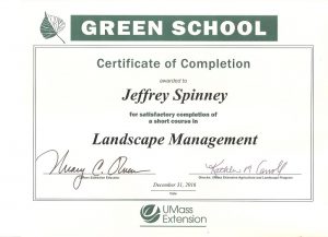 Turf Management certificate
